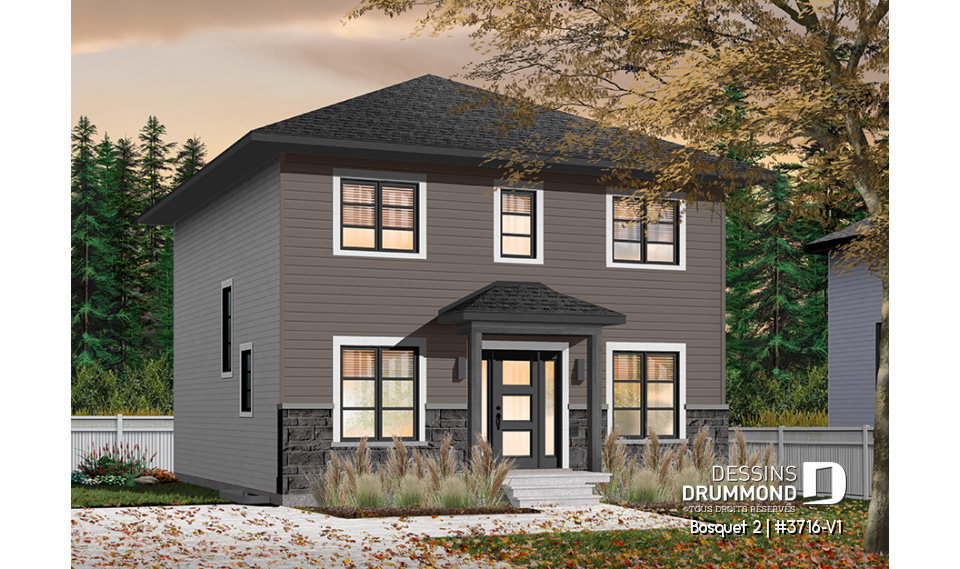 Version couleur no. 5 - Vue avant - Bosquet 2