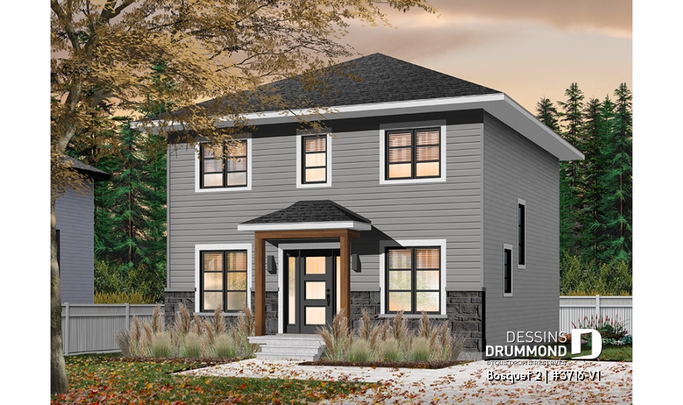 Vue avant - MODÈLE DE BASE - Bosquet 2