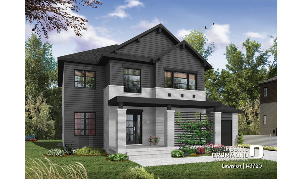 Version couleur no. 1 - Vue avant - Lewiston