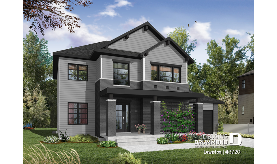 Version couleur no. 2 - Vue avant - Lewiston