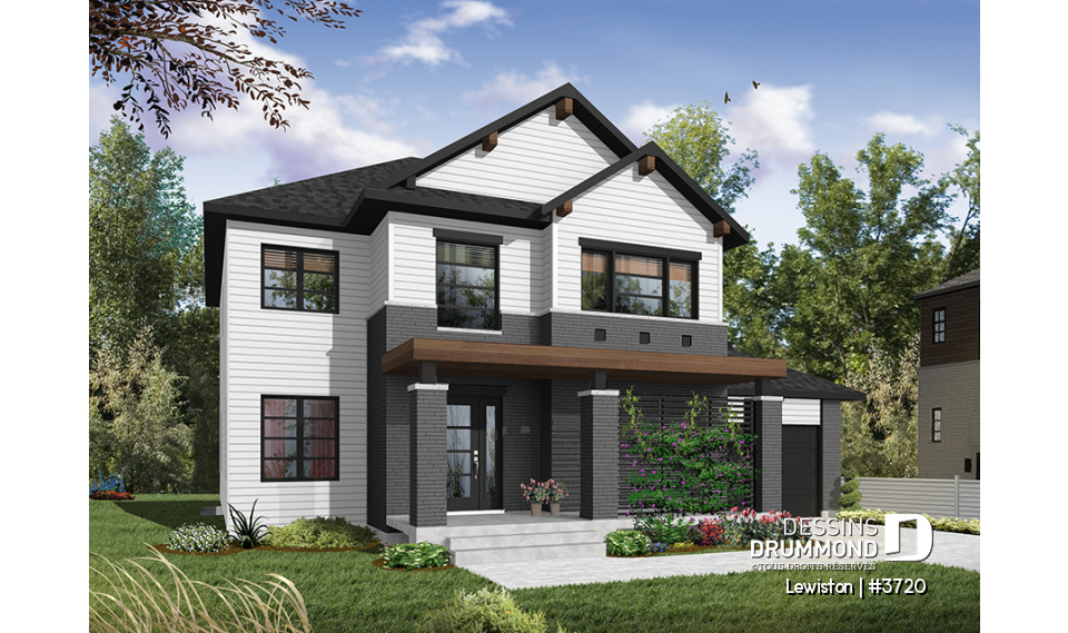 Version couleur no. 4 - Vue avant - Lewiston