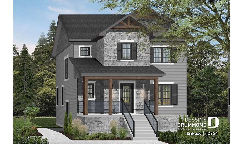 Version couleur no. 4 - Vue avant - Kinkade