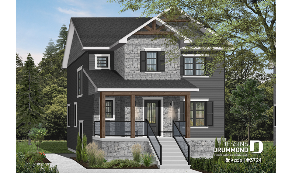 Version couleur no. 6 - Vue avant - Kinkade