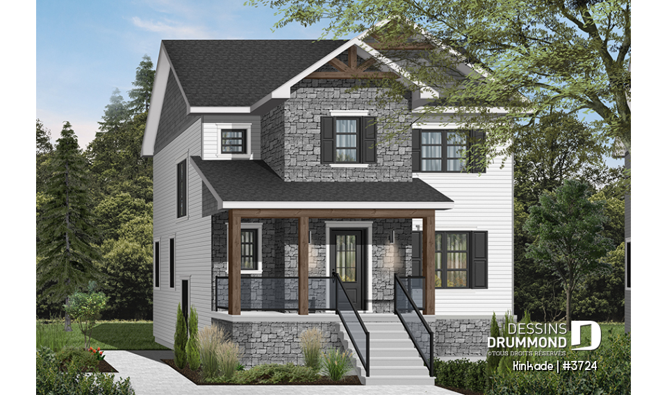 Version couleur no. 7 - Vue avant - Kinkade