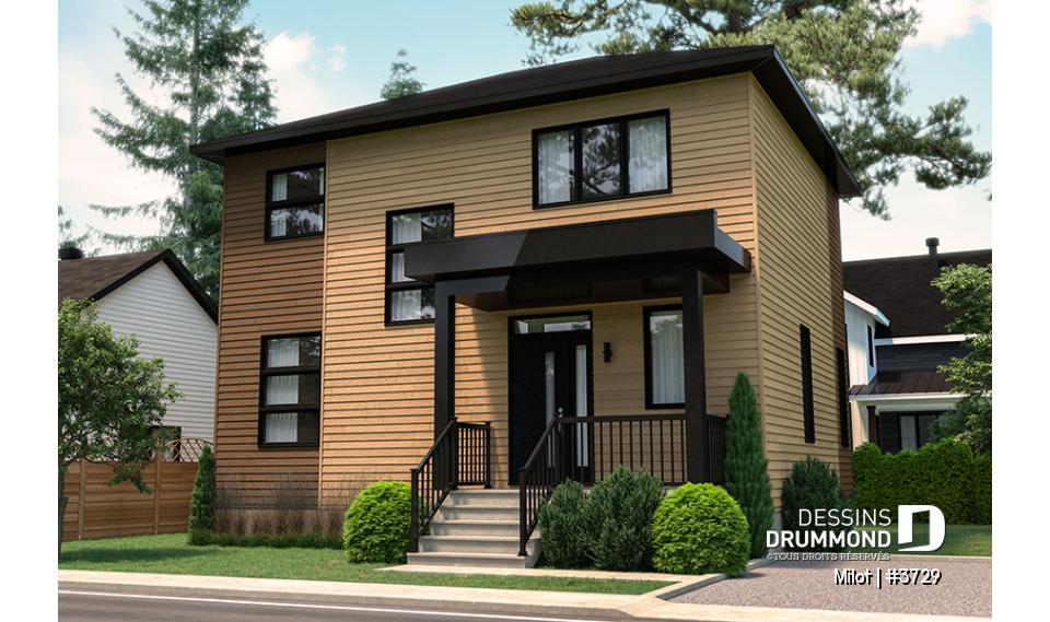 Version couleur no. 3 - Vue avant - Milot