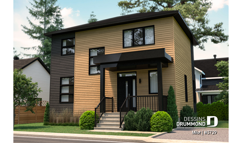 Vue avant - MODÈLE DE BASE - Milot