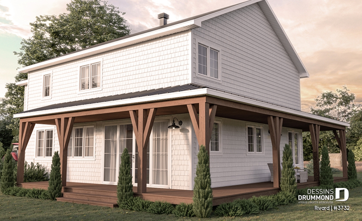 Vue arrière - MODÈLE DE BASE - Rivard