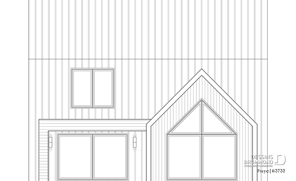 Vue arrière - MODÈLE DE BASE - Freya