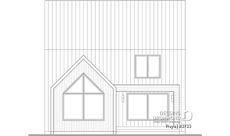 Vue arrière - MODÈLE DE BASE - Freya