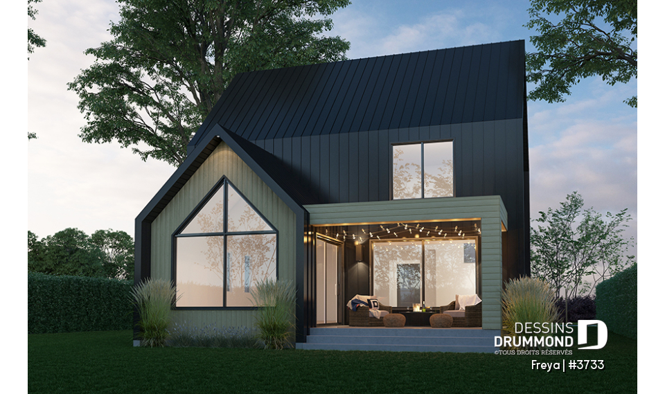 Vue arrière - MODÈLE DE BASE - Freya