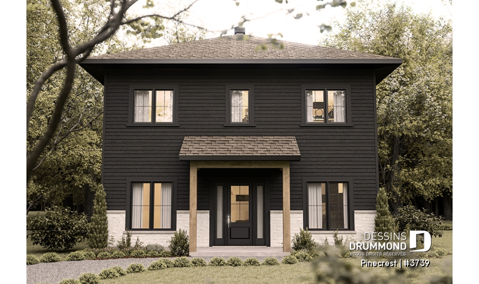 Vue avant - MODÈLE DE BASE - Pinecrest