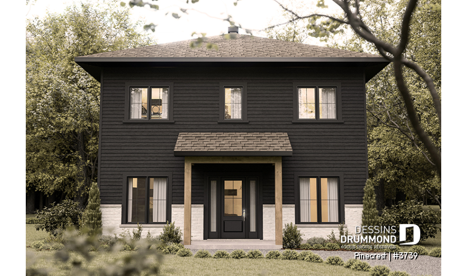 Vue avant - MODÈLE DE BASE - Pinecrest