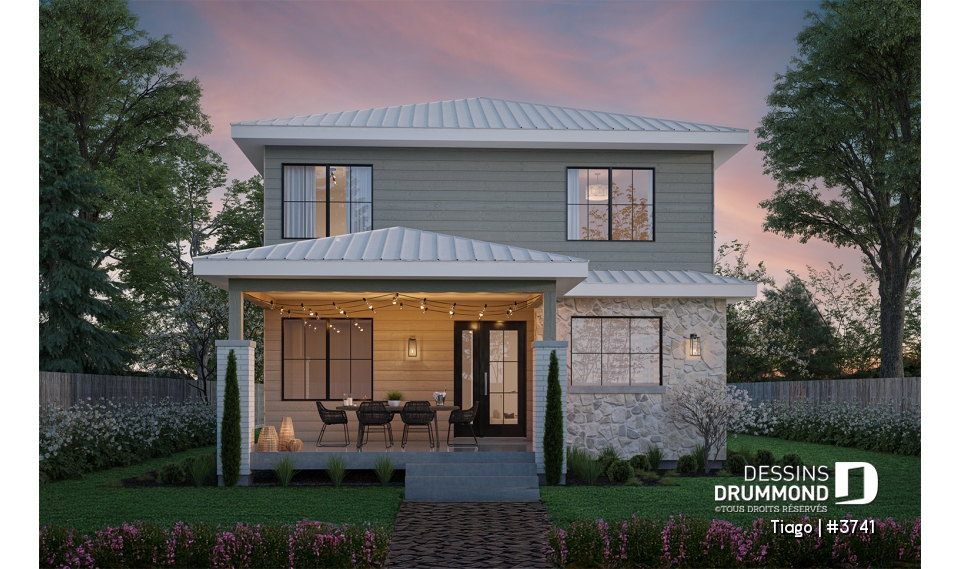 Vue arrière - MODÈLE DE BASE - Tiago