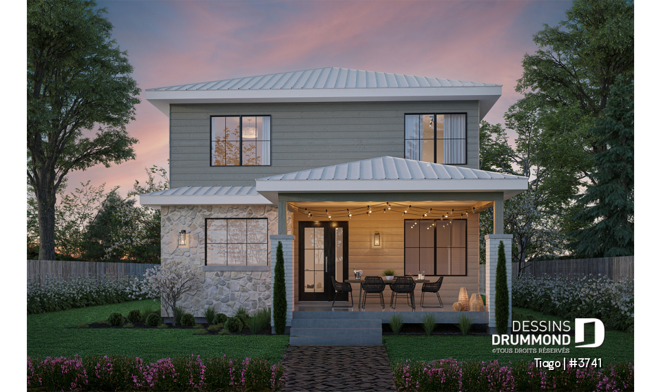 Vue arrière - MODÈLE DE BASE - Tiago