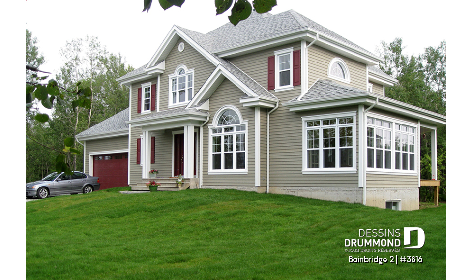 Alternative - Superbe lumière naturelle, plan de maison 3 chambres, bureau, balcon à l'étage, solarium - Bainbridge 2