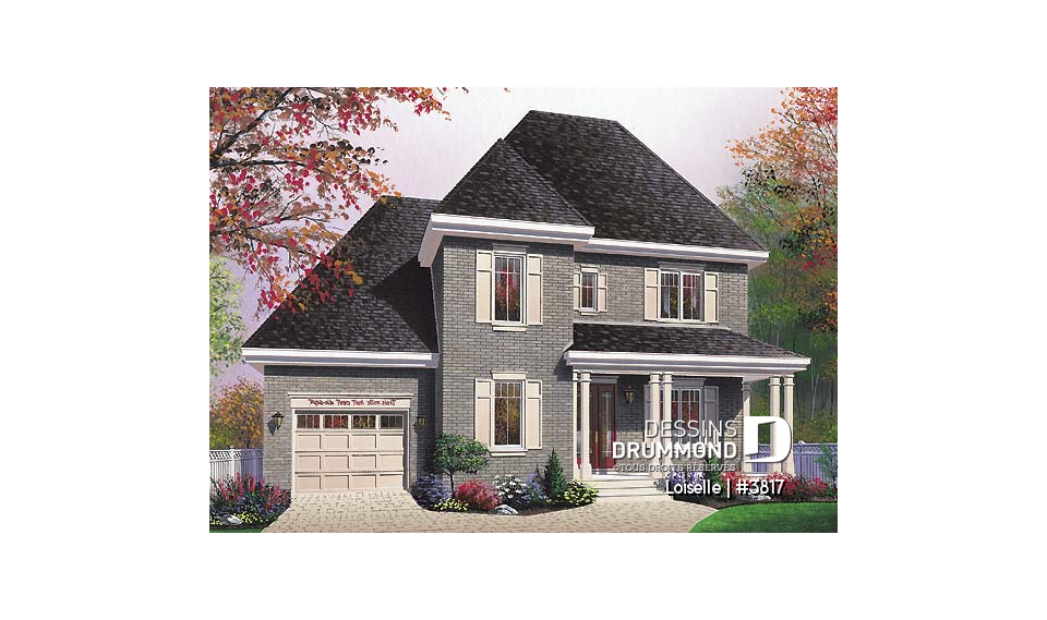 Vue avant – Modèle ORIGINAL - Loiselle