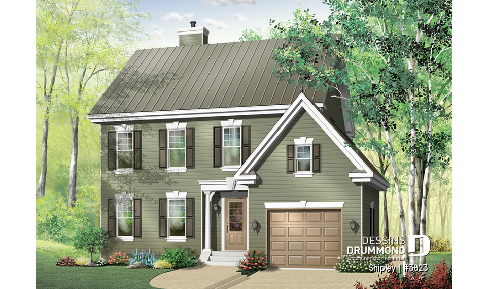 Vue avant - MODÈLE DE BASE - Shipley