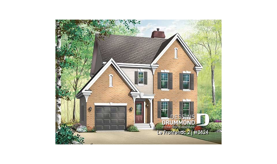 Vue avant - MODÈLE DE BASE - Le Frontenac 2