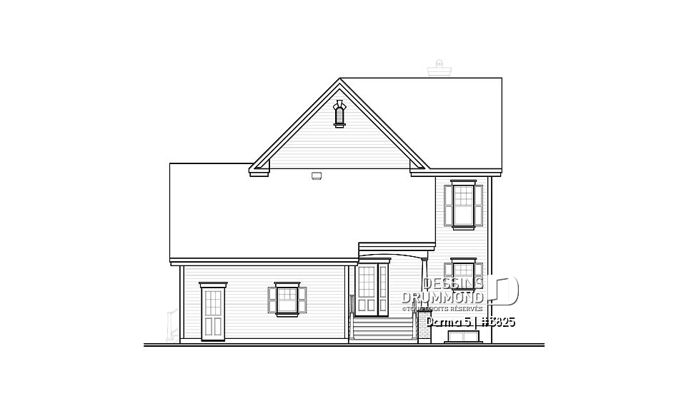 Élévation arrière - Darma 5