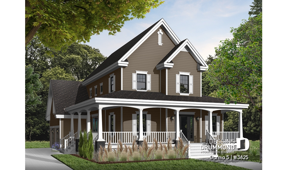 Vue avant - MODÈLE DE BASE - Darma 5