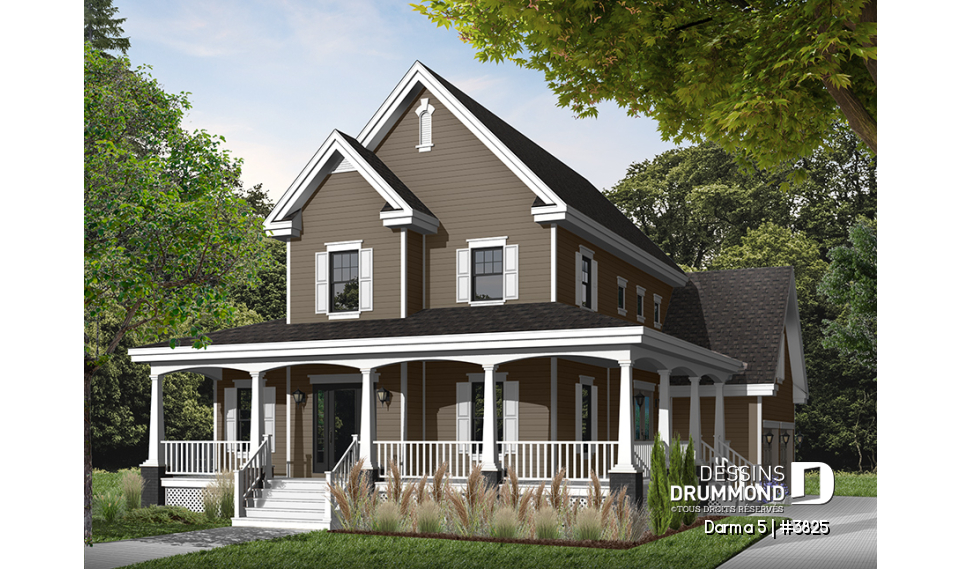 Vue avant - MODÈLE DE BASE - Darma 5