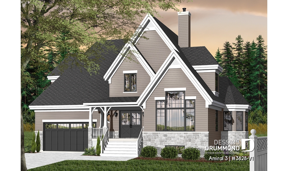 Vue avant - MODÈLE DE BASE - Amiral 3