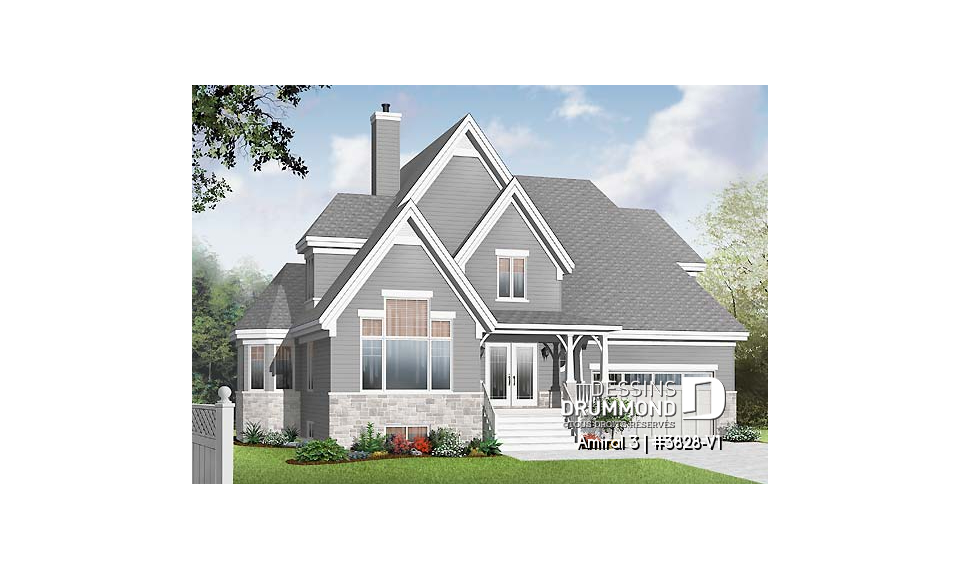 Vue avant – Modèle ORIGINAL - Amiral 3