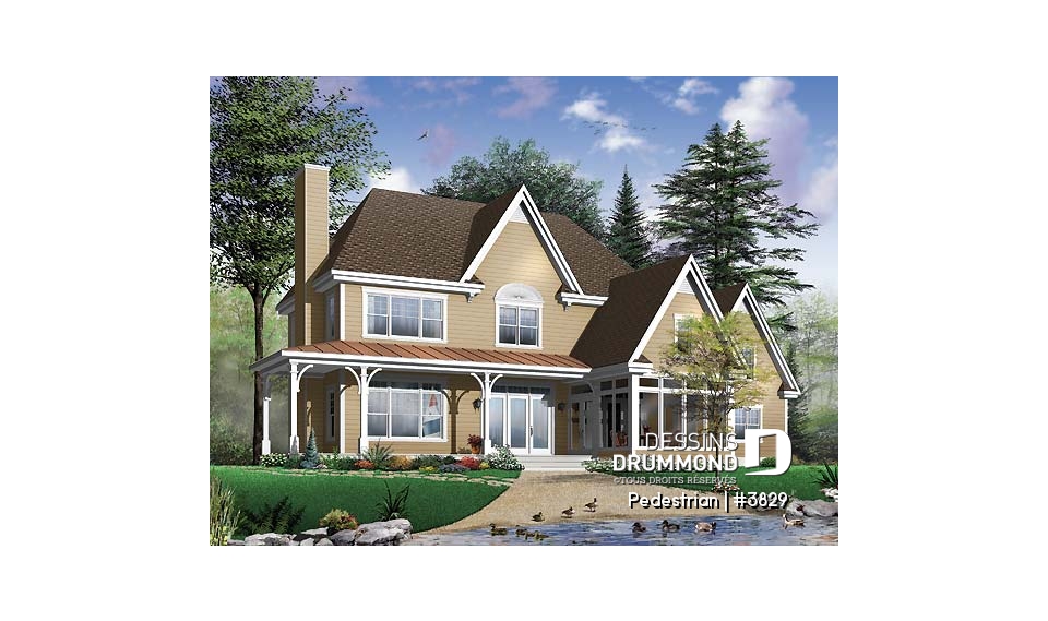 Vue arrière - MODÈLE DE BASE - Pedestrian