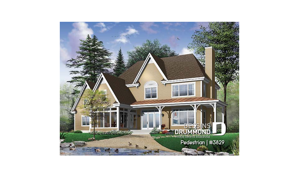 Vue arrière - MODÈLE DE BASE - Pedestrian