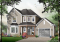 Vue avant - MODÈLE DE BASE - Plan de maison, 3 chambres, garage, cuisine avec îlot, grand salon - Fontana