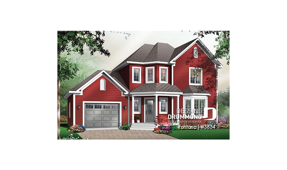 Vue avant – Modèle ORIGINAL - Fontana