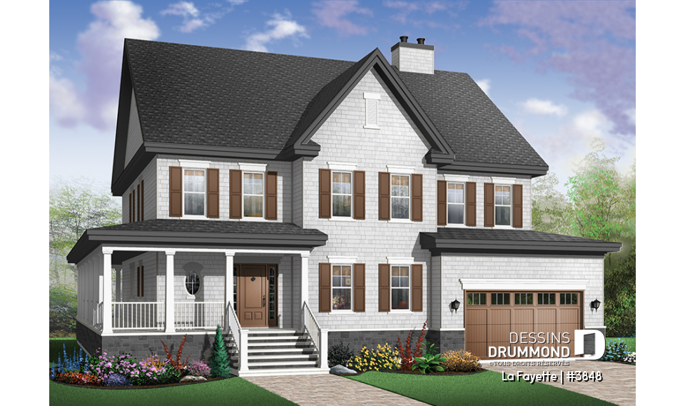 Version couleur no. 2 - Vue avant - La Fayette