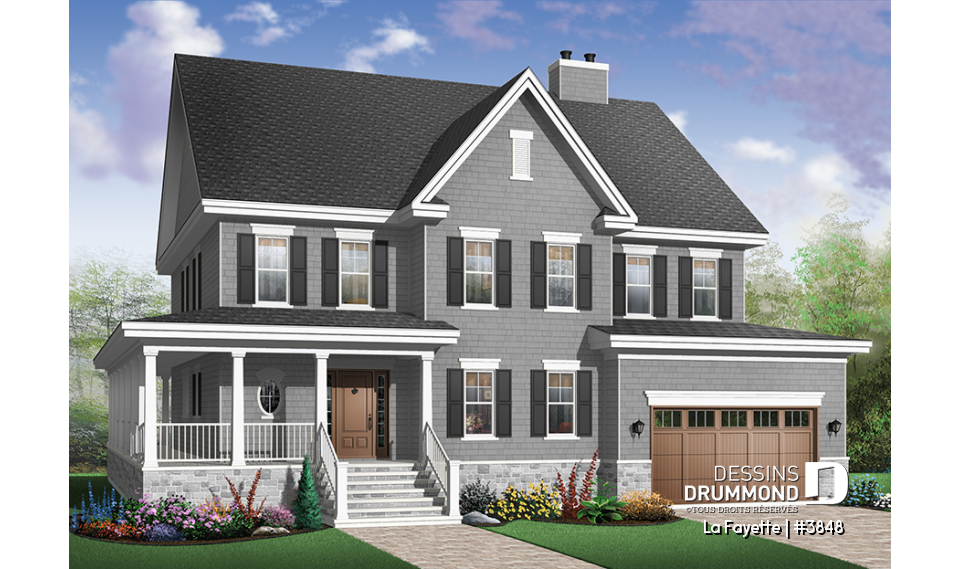 Version couleur no. 3 - Vue avant - La Fayette