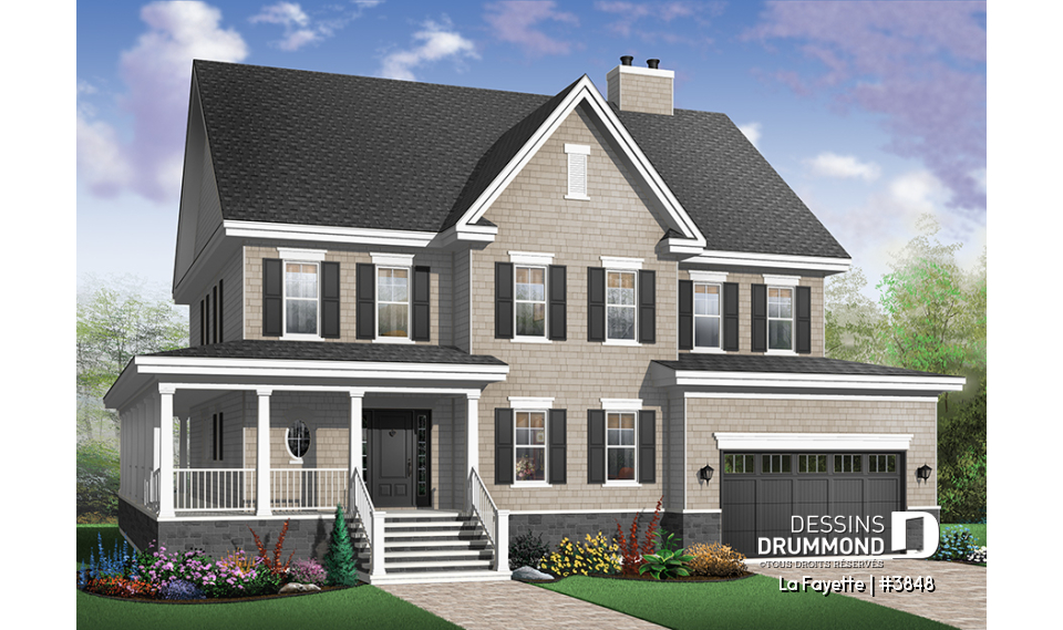 Version couleur no. 4 - Vue avant - La Fayette