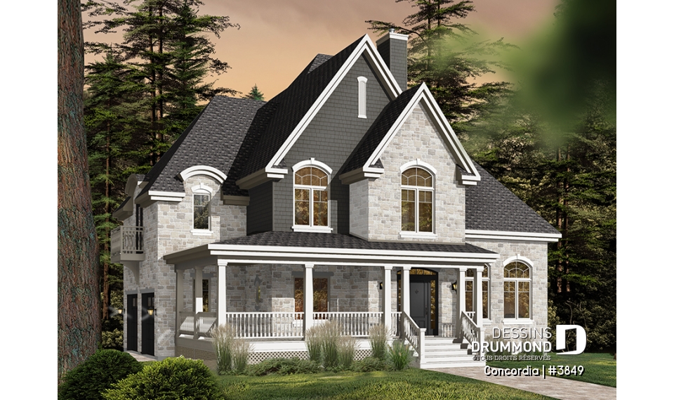 Vue avant - MODÈLE DE BASE - Concordia