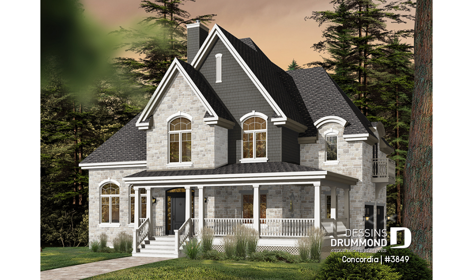 Vue avant - MODÈLE DE BASE - Concordia