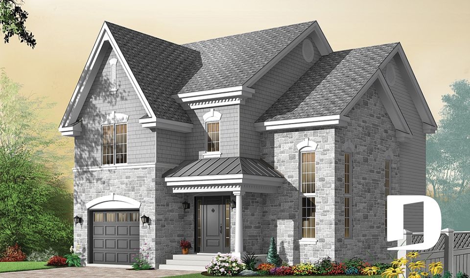 Vue avant - MODÈLE DE BASE -  - Lorène