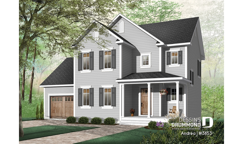 Version couleur no. 1 - Vue avant - Andréa