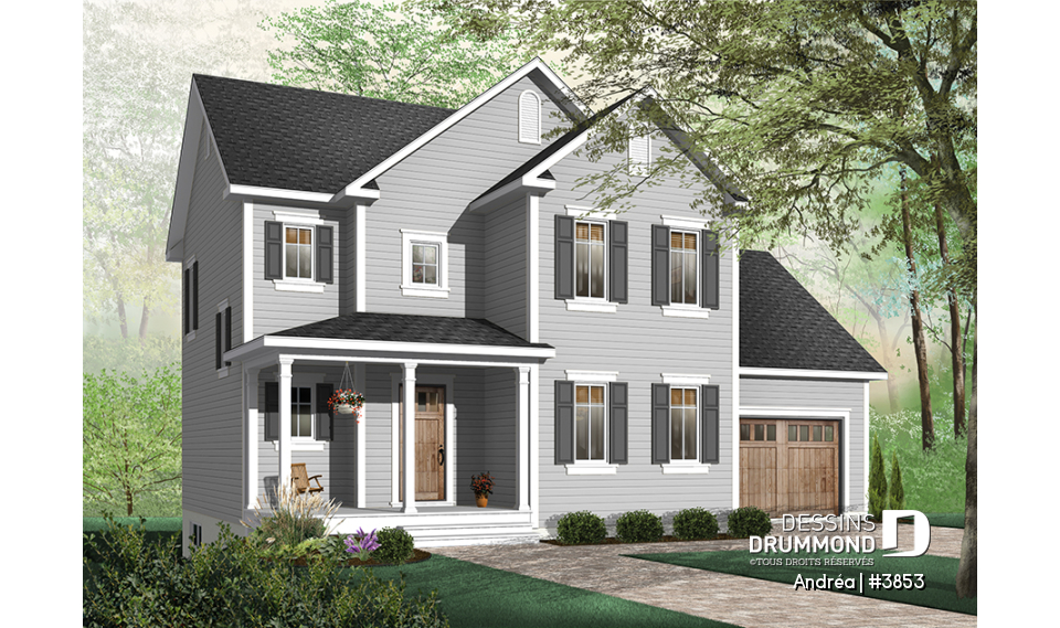 Version couleur no. 1 - Vue avant - Andréa