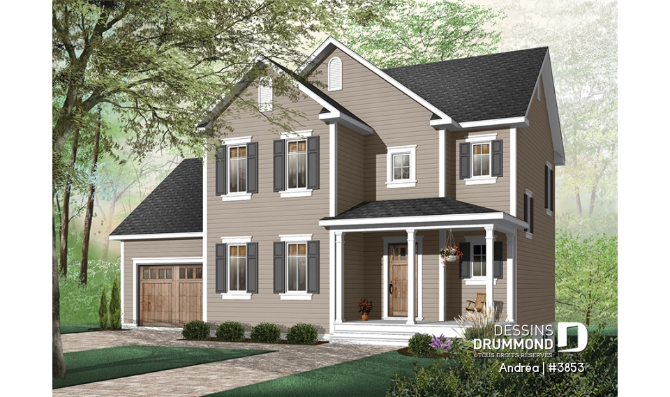 Vue avant - MODÈLE DE BASE - Andréa