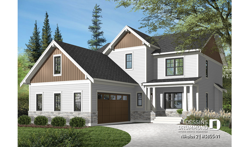 Version couleur no. 1 - Vue avant - Nikolas 2