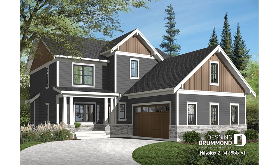 Vue avant - MODÈLE DE BASE - Nikolas 2