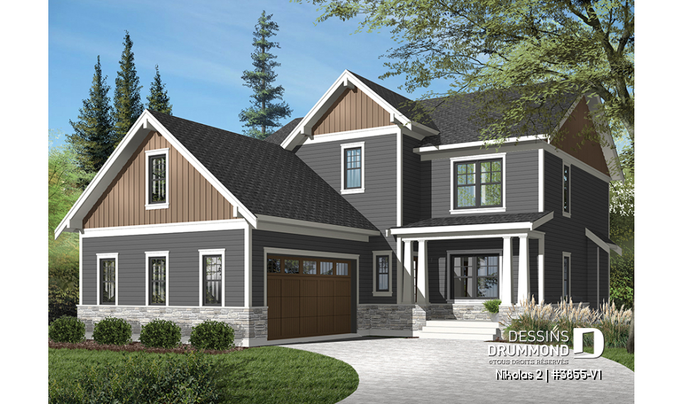 Vue avant - MODÈLE DE BASE - Nikolas 2