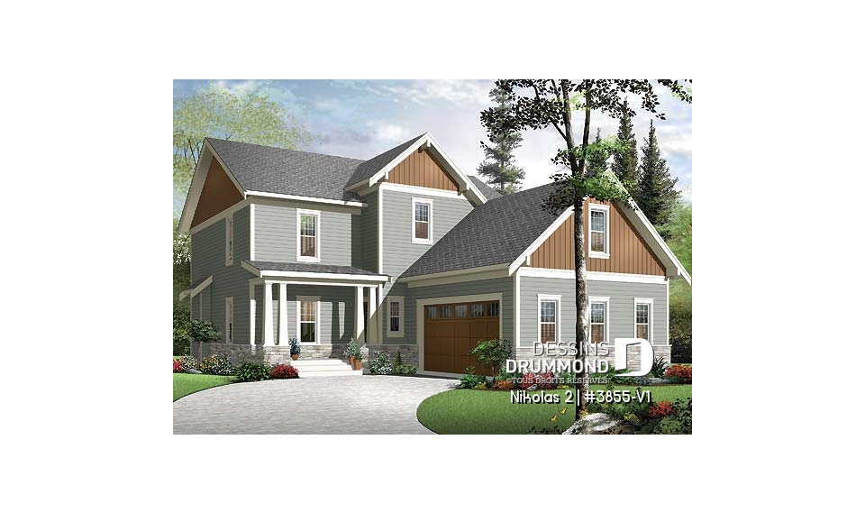 Vue avant – Modèle ORIGINAL - Nikolas 2