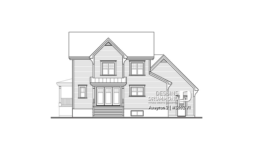 Élévation arrière - Aveyron 2