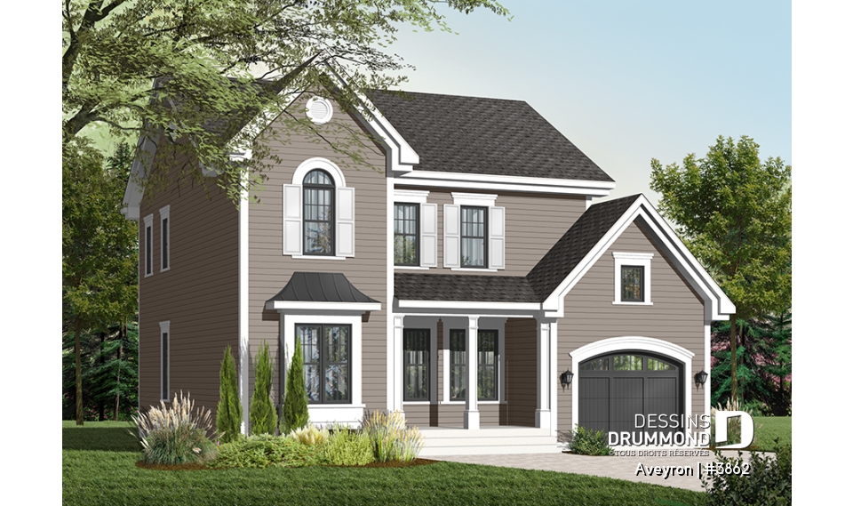 Version couleur no. 1 - Vue avant - Aveyron