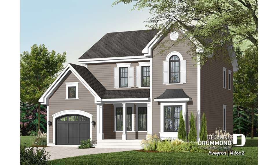 Version couleur no. 1 - Vue avant - Aveyron