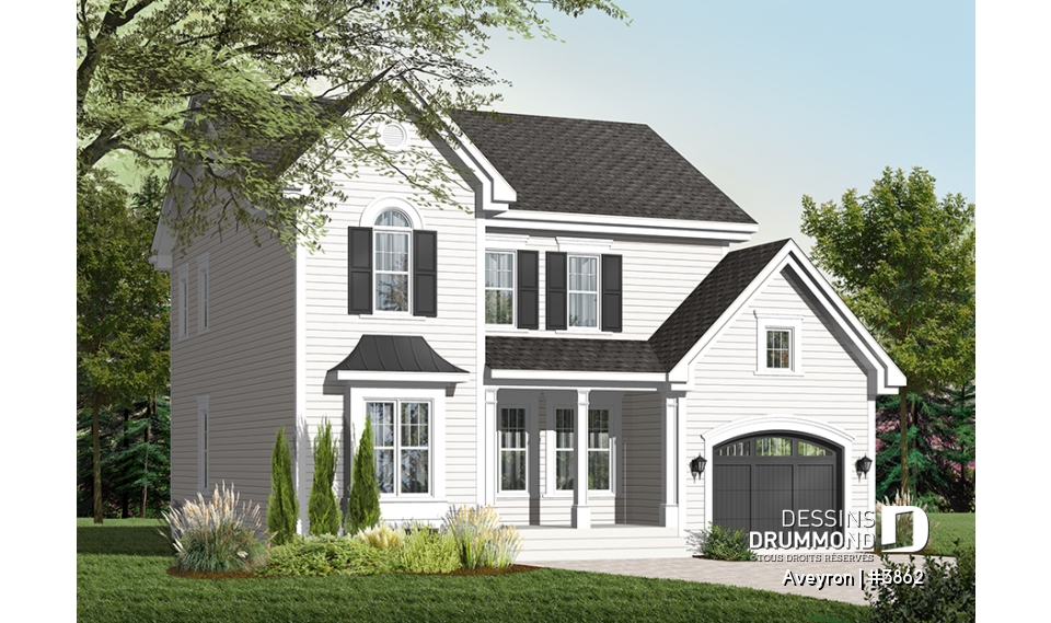 Version couleur no. 3 - Vue avant - Aveyron