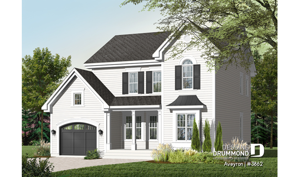 Version couleur no. 3 - Vue avant - Aveyron