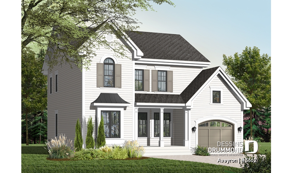 Version couleur no. 4 - Vue avant - Aveyron